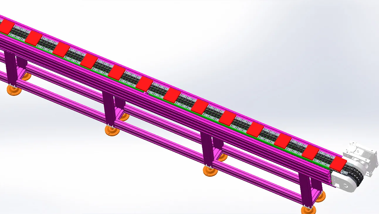 Sistemas de transportador de cadena: fuerte y eficiente para satisfacer las necesidades industriales