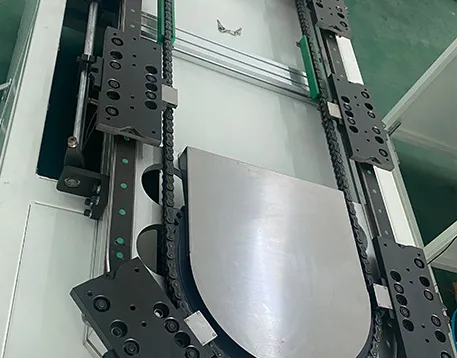 Guías curvas de precisión con sincronización de cadena elíptica |Automatización de Zhenji